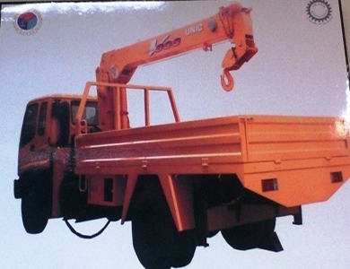 Truck Mounted Crane Cum Carrier 5 Ton